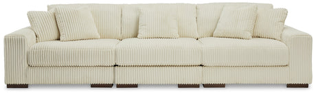 Lindyn 3-Piece Sectional Sofa (Color: Ivory)