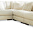 Lindyn 5-Piece Sectional (Color: Ivory)