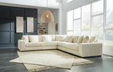 Lindyn 5-Piece Sectional (Color: Ivory)