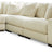 Lindyn 4-Piece Sectional (Color: Ivory)