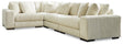 Lindyn 4-Piece Sectional (Color: Ivory)