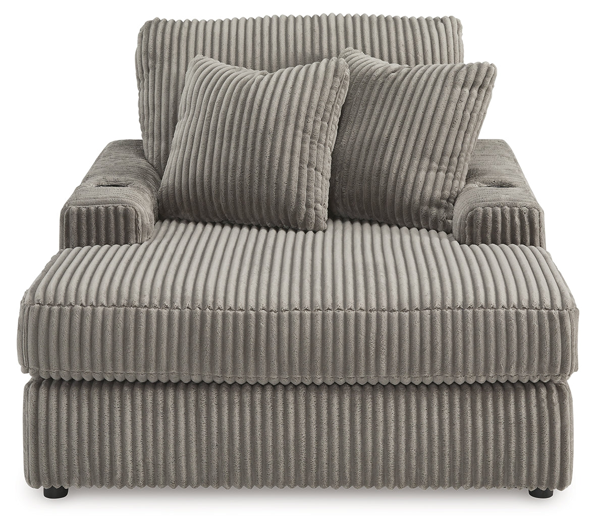 Lindyn Chaise (Color: Fog)