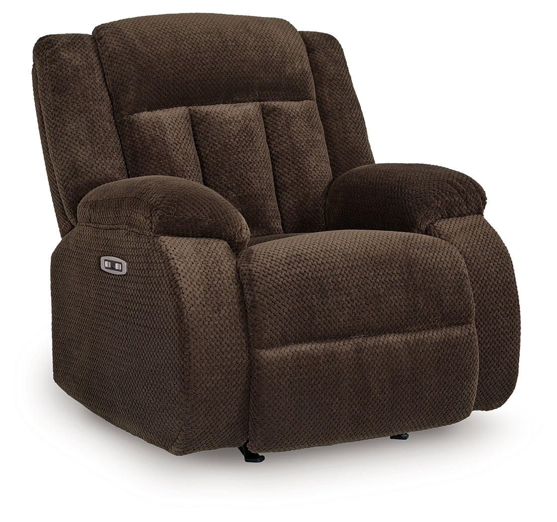 Observation Power Recliner (Color: Chocolate)