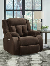 Observation Power Recliner (Color: Chocolate)