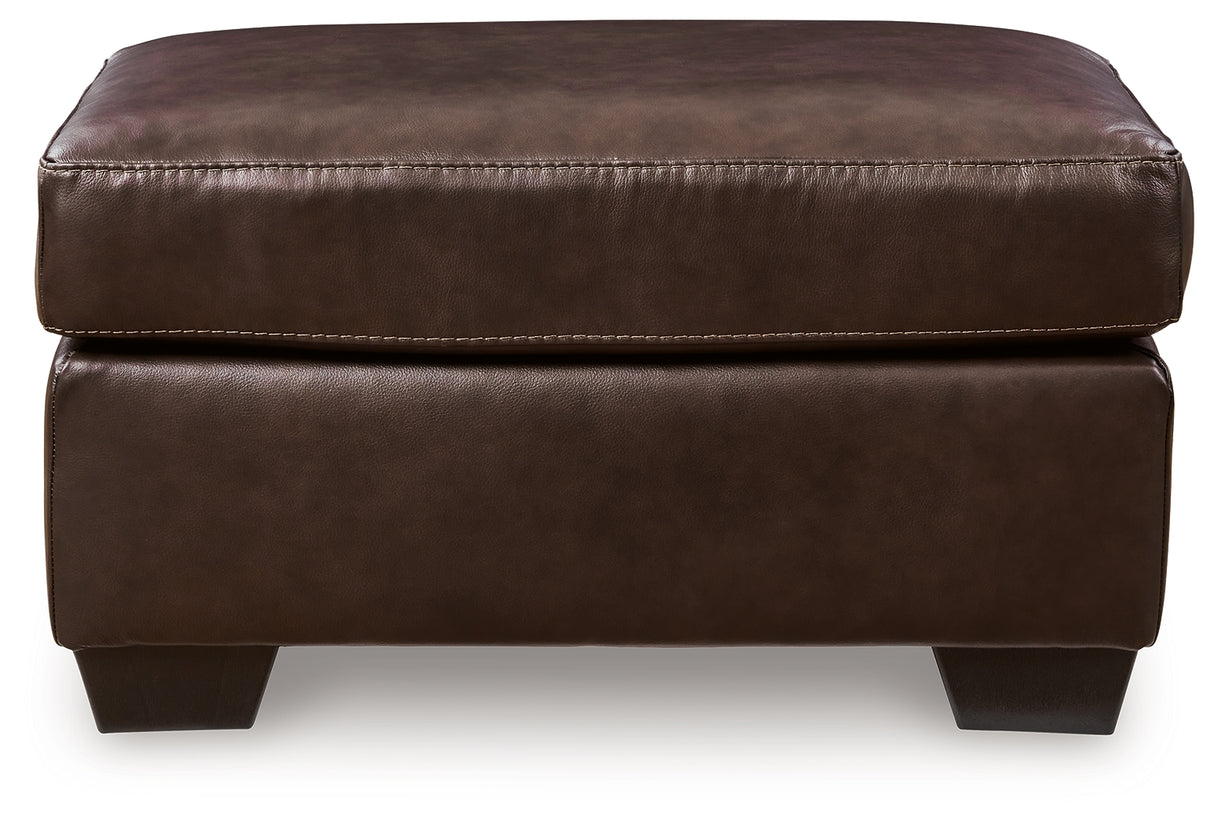 Santorine Ottoman (Color: Dark Brown)