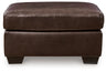 Santorine Ottoman (Color: Dark Brown)