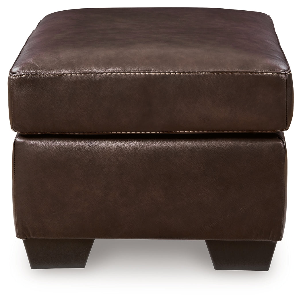 Santorine Ottoman (Color: Dark Brown)