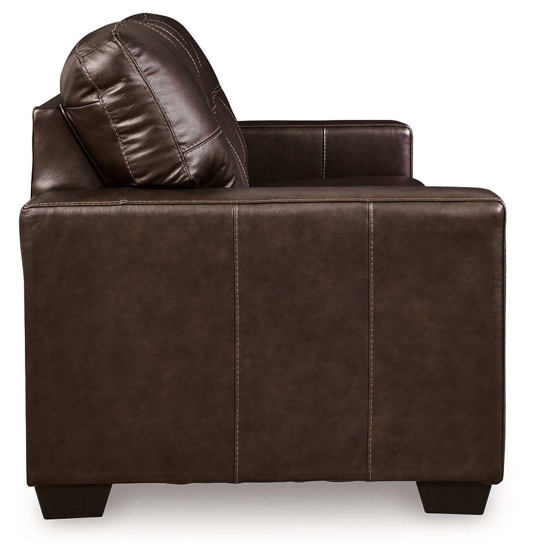 Santorine Sofa (Color: Dark Brown)