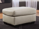Santorine Ottoman (Color: Bone)