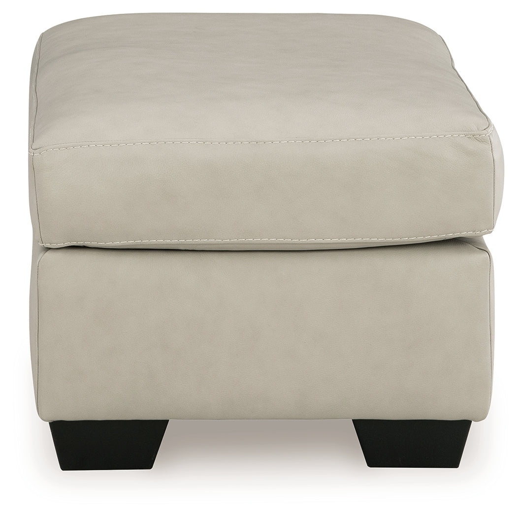Santorine Ottoman (Color: Bone)