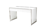 State St. - Writing Desk - Glossy White