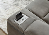Next-Gen DuraPella 2-Piece Sofa and Loveseat (Power Reclining Sofa, Power Reclining Loveseat with Console)