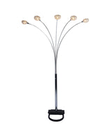 Half Moon Floor Lamp - Black