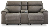Starbot 3-Piece Power Reclining Sectional Loveseat with Console