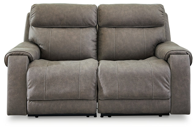 Starbot 2-Piece Power Reclining Sectional Loveseat