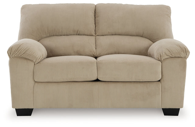 SimpleJoy Loveseat (Color: Sand)