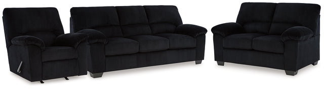 SimpleJoy Sofa, Loveseat and Recliner