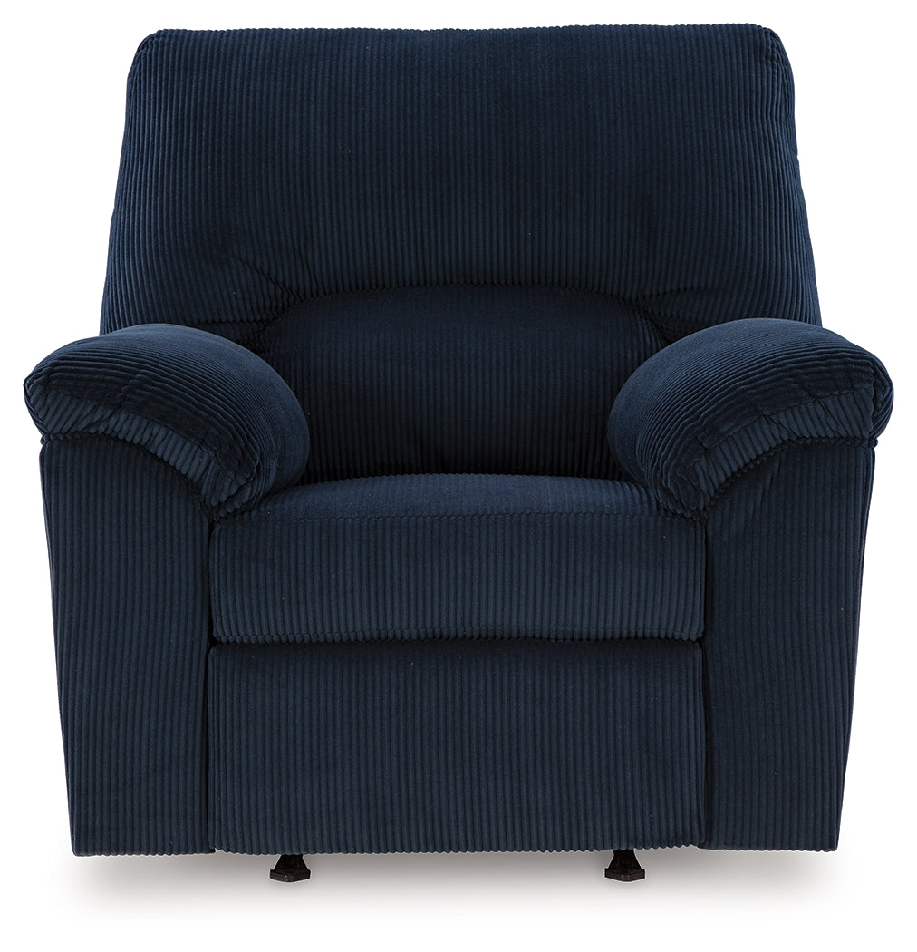 SimpleJoy Recliner (Color: Navy)