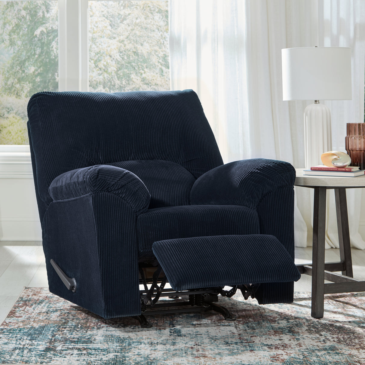SimpleJoy Recliner (Color: Navy)