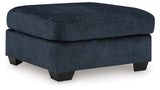 Aviemore Oversized Accent Ottoman (Color: Ink)