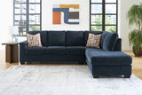 Aviemore 2-Piece Sectional with Chaise (Color: Ink, Sectional Orientation: Right Arm Facing)