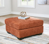 Aviemore Oversized Accent Ottoman (Variation Color: Spice)