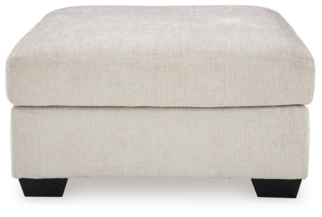 Aviemore Oversized Accent Ottoman (Variation Color: Stone)