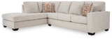 Aviemore 2-Piece Sectional with Chaise (Color: Stone, Sectional Orientation: Left Arm Facing)