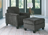 Erinslane 2-Piece Chair and Ottoman (Chair, Ottoman)