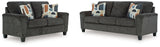 Erinslane 2-Piece Sofa and Loveseat (Sofa, Loveseat)