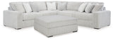 Stupendous 3-Piece Sectional and Ottoman