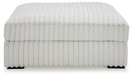 Stupendous 4-Piece Sectional and Oversized Accent Ottoman