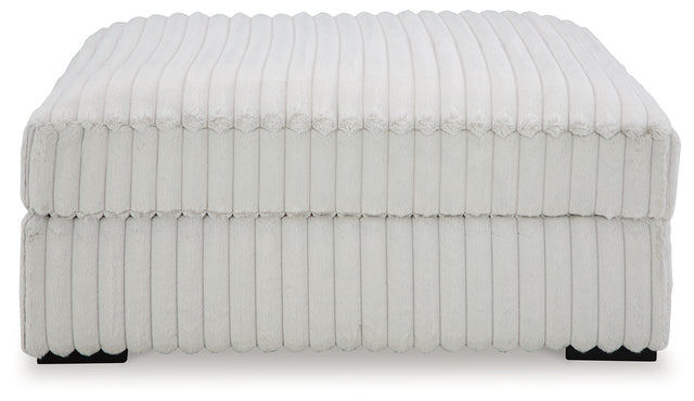 Stupendous 4-Piece Sectional and Oversized Accent Ottoman