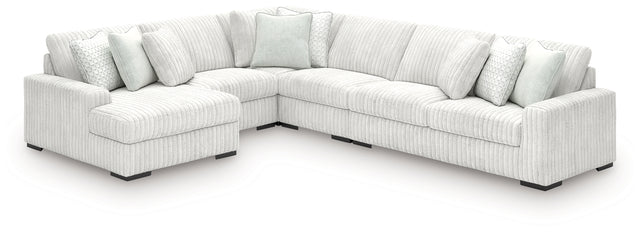 Stupendous 5-Piece Sectional with Chaise (Sectional Orientation: Left Arm Facing)