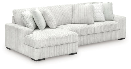 Stupendous 2-Piece Sectional with Chaise (Sectional Orientation: Left Arm Facing)