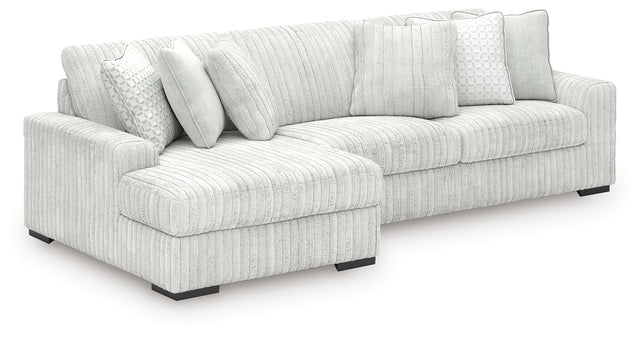 Stupendous 2-Piece Sectional with Chaise (Sectional Orientation: Left Arm Facing)