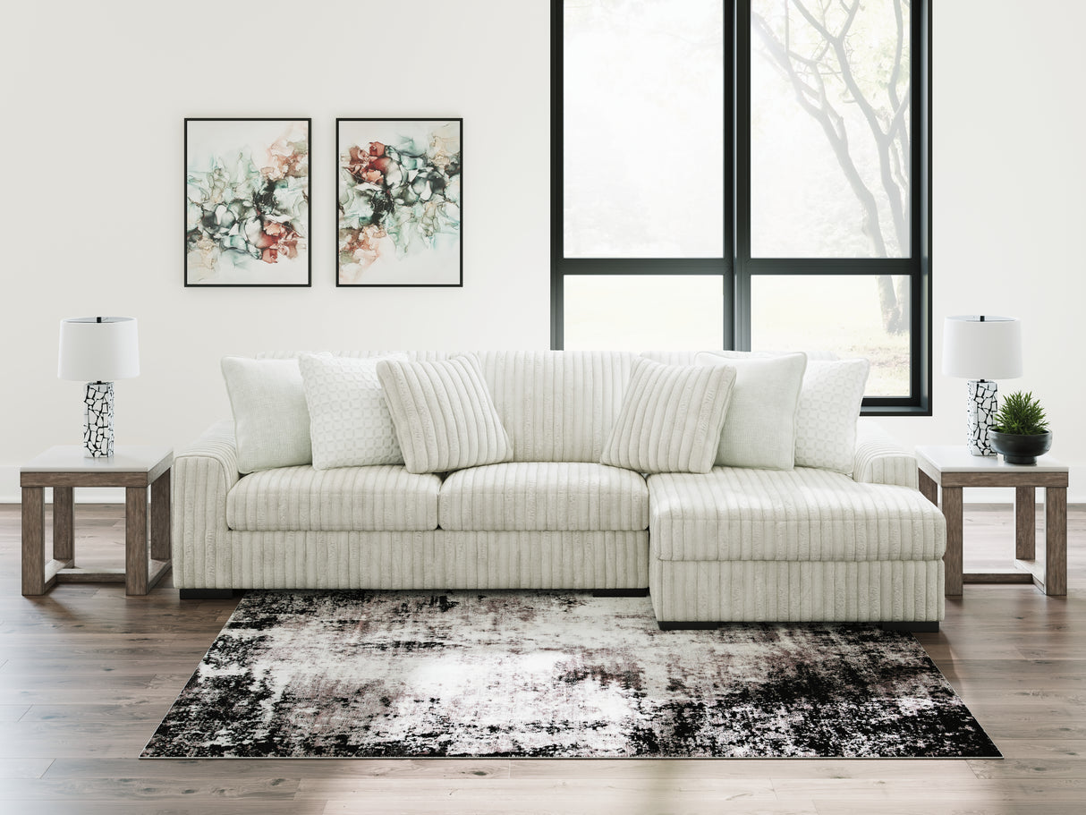 Stupendous 2-Piece Sectional with Chaise (Sectional Orientation: Right Arm Facing)