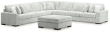 Stupendous 5-Piece Sectional and Ottoman