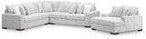 Stupendous 3-Piece Sectional and Oversized Chaise
