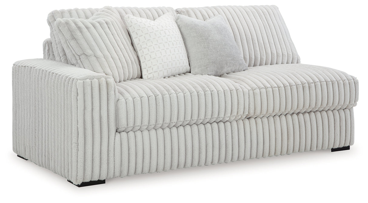 Stupendous 3-Piece Sectional and Ottoman