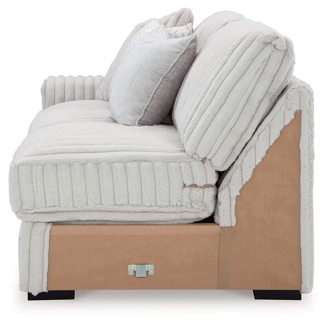 Stupendous 3-Piece Sectional and Ottoman