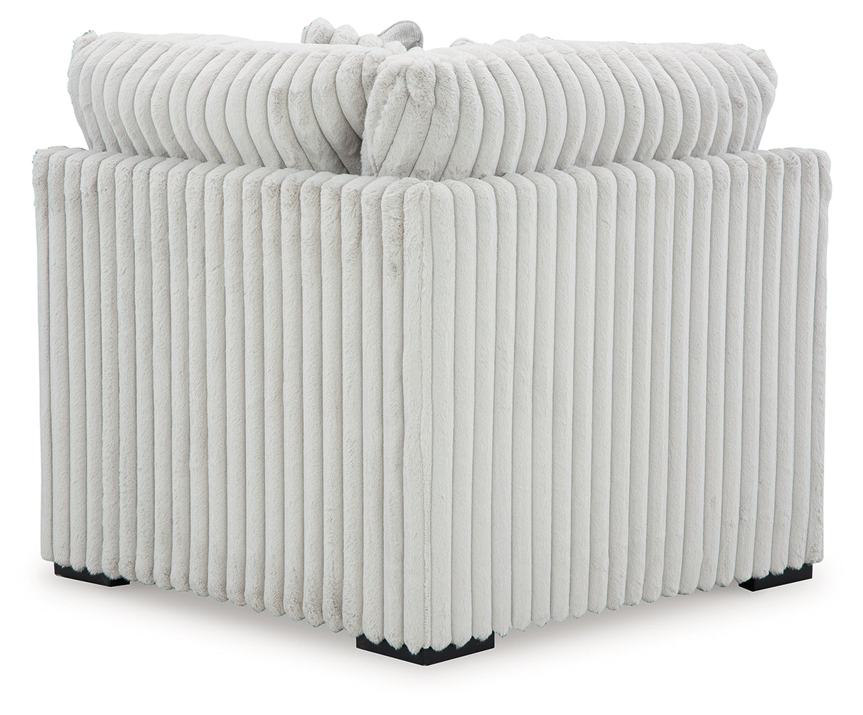 Stupendous 3-Piece Sectional and Ottoman