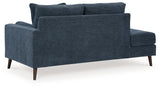 Bixler Right-Arm Facing Corner Chaise (Color: Navy)