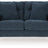 Bixler Loveseat (Color: Navy)