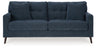 Bixler Sofa (Color: Navy)