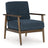 Bixler Accent Chair (Color: Navy)