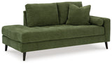 Bixler Right-Arm Facing Corner Chaise (Color: Olive)