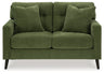 Bixler Loveseat (Color: Olive)
