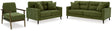 Bixler 3-Piece Sofa, Loveseat and Chair (Sofa, Loveseat, Showood Accent Chair)