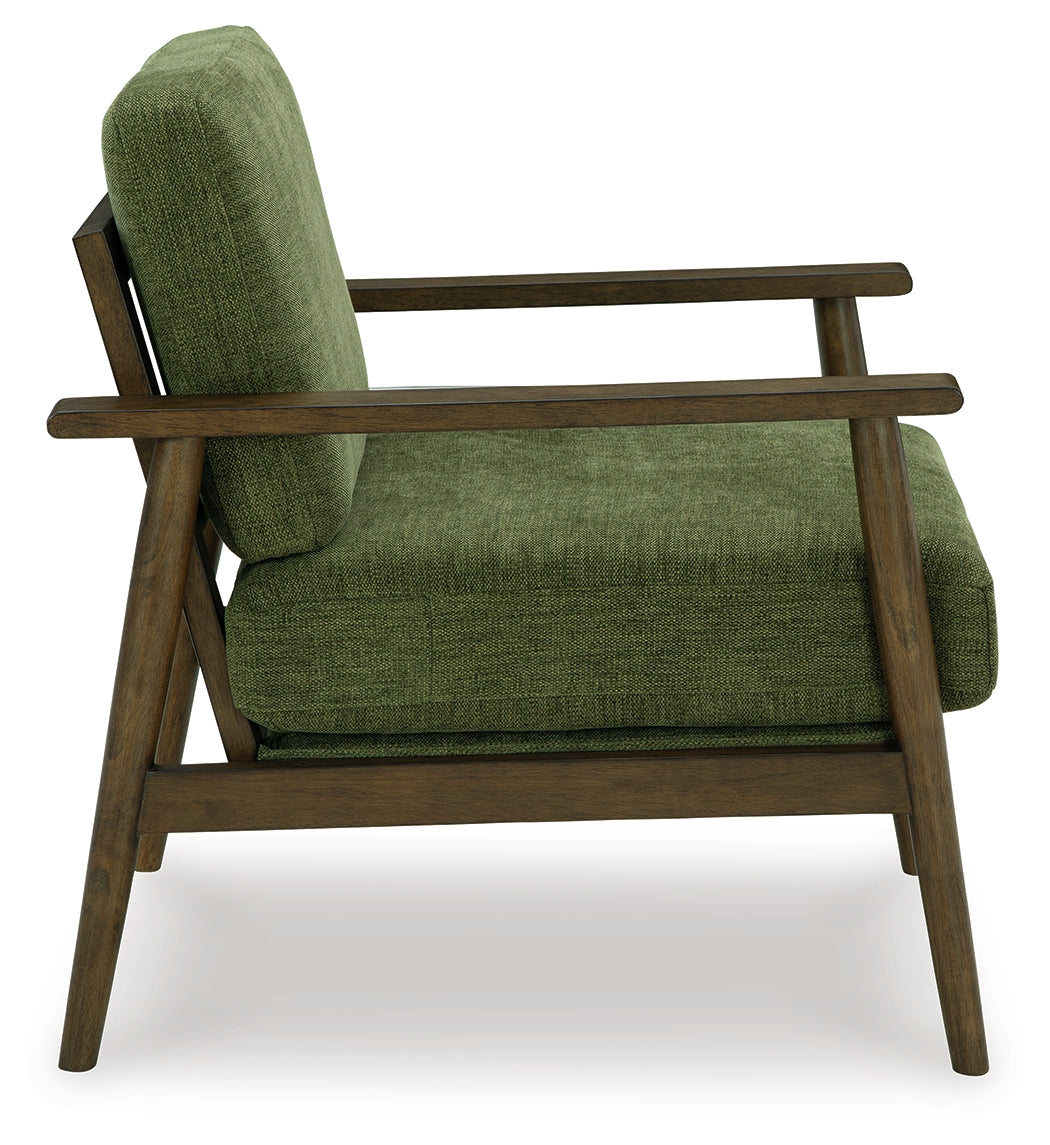 Bixler Accent Chair (Color: Olive)